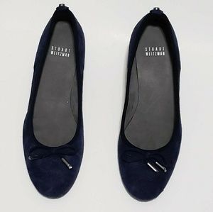 Dark Blue Stuart Weitzman wedges